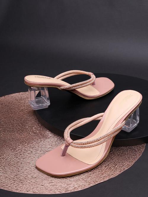 women solid slip on slides - 21333271 -  Standard Image - 0