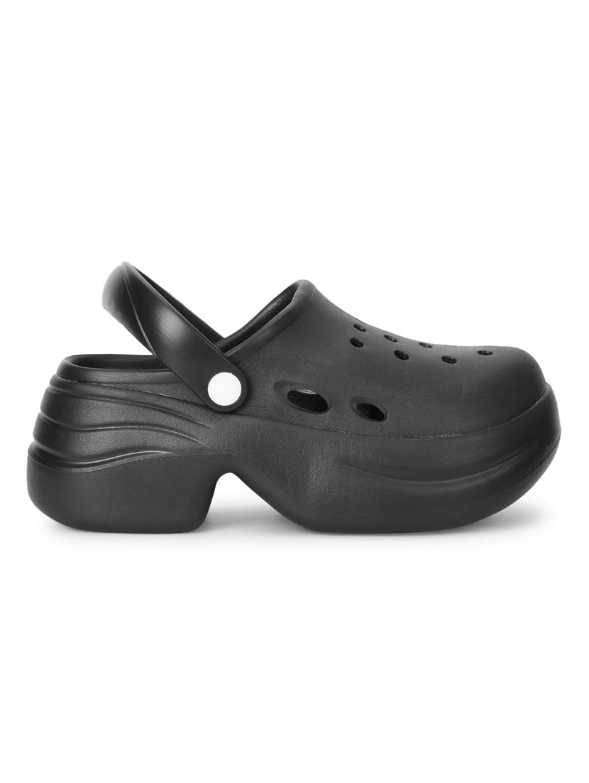 women solid clogs flip flops - 21333316 - Standard Image - 2