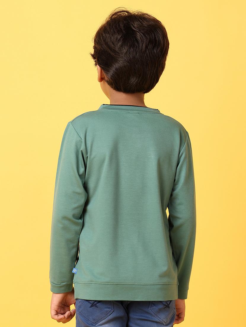 boys long sleeves printed t-shirt - 21335903 - Standard Image - 2