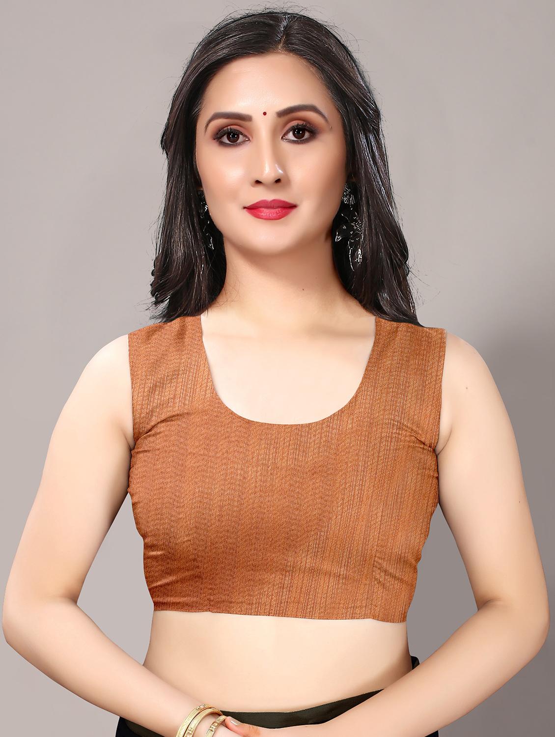 orange mysore saree with blouse - 21337538 - Standard Image - 2