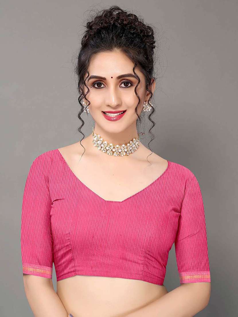 women printed saree with blouse - 21337578 -  Standard Image - 2