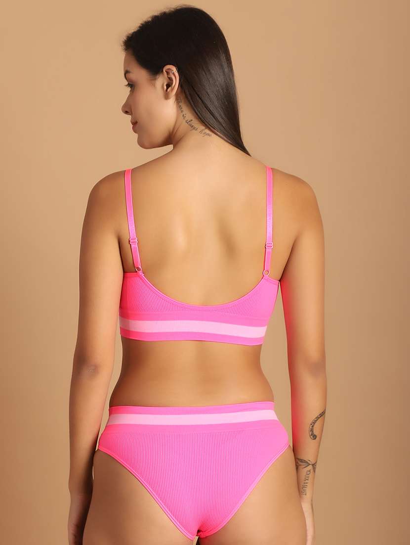 pack of 2 multi colored bra and panty set - 21337928 - Standard Image - 2