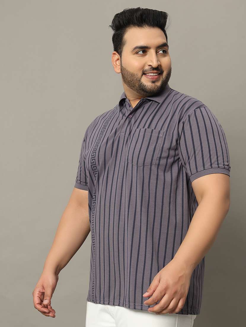 men plus size polo t-shirt