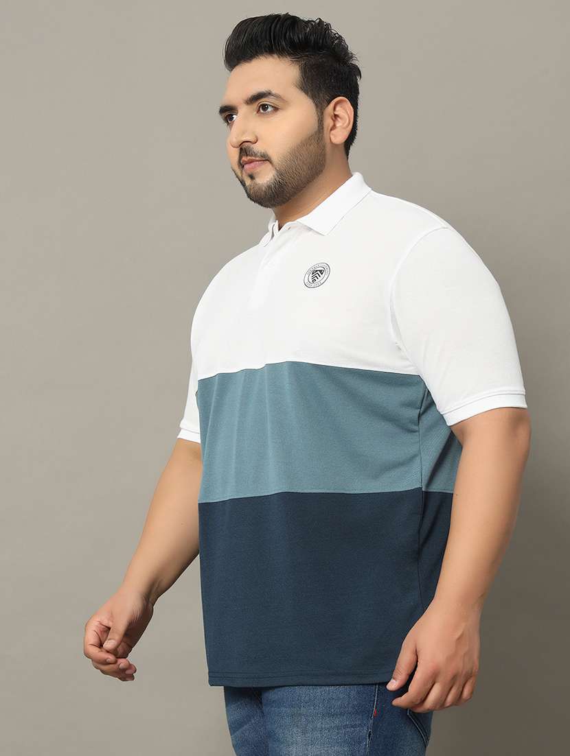 men plus size polo t-shirt