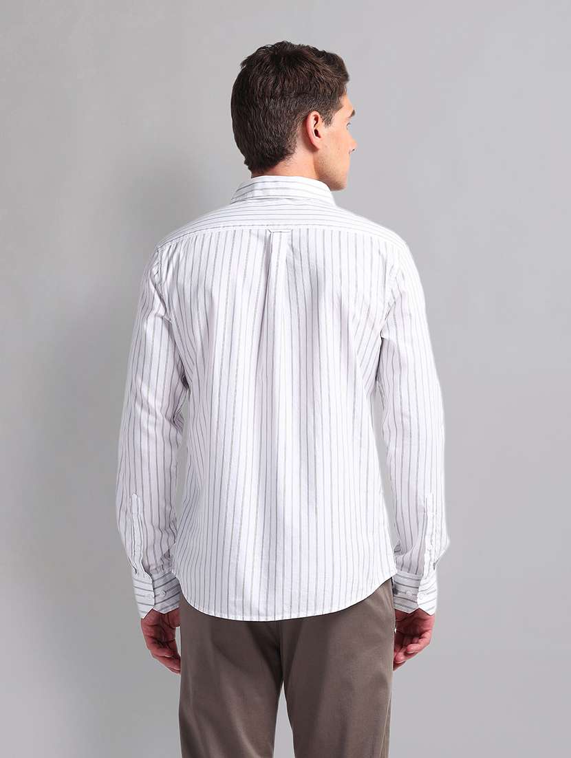 men white cotton casual shirt - 21338409 -  Standard Image - 2