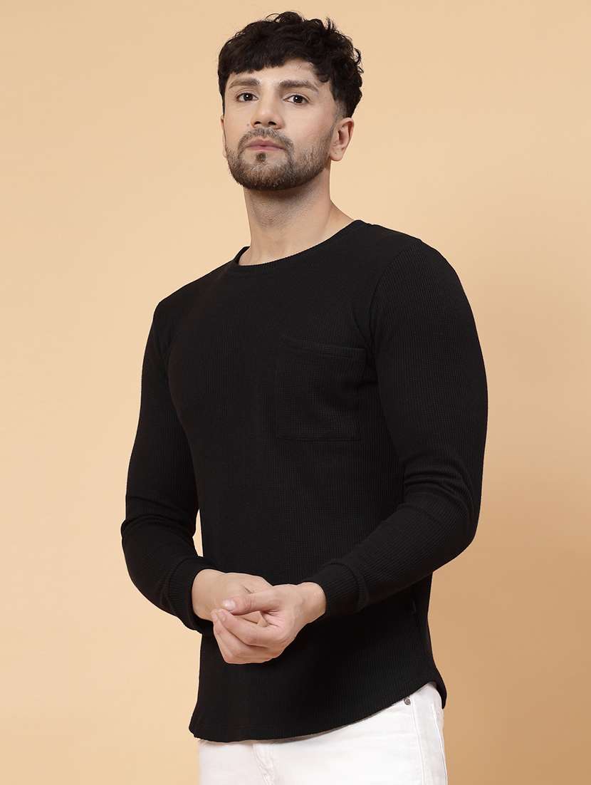 men plain round neck t-shirt