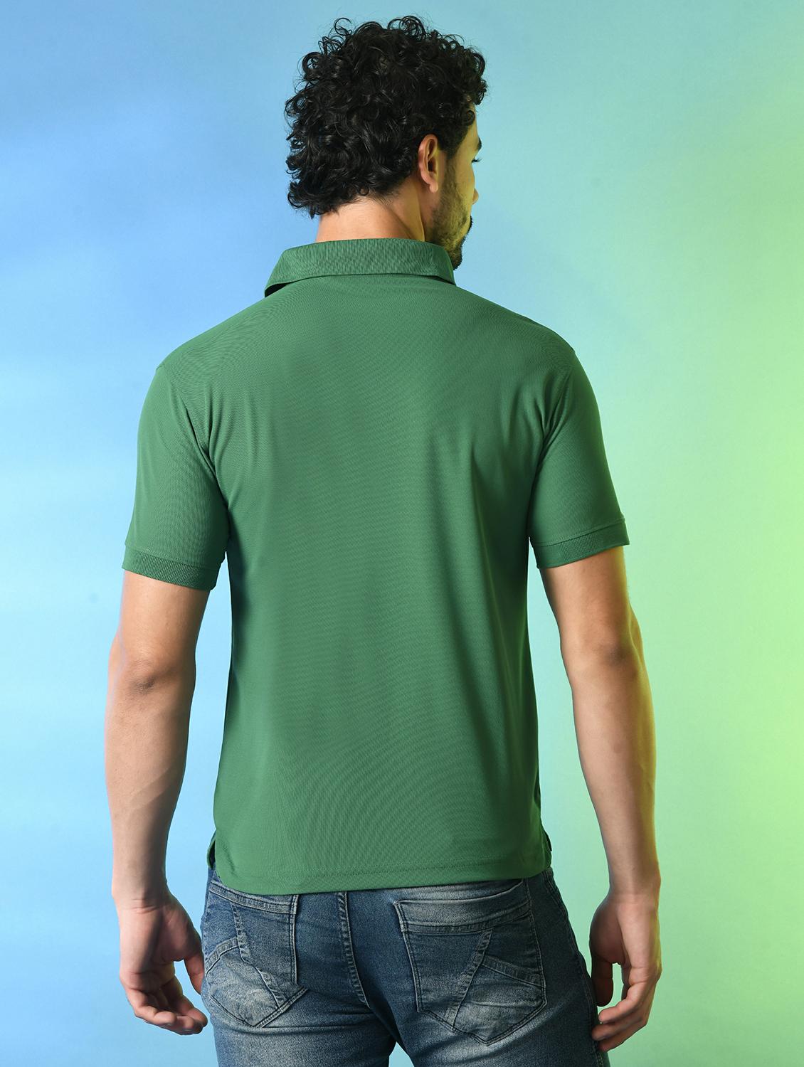 men solid polo t-shirt - 21340532 - Standard Image - 2