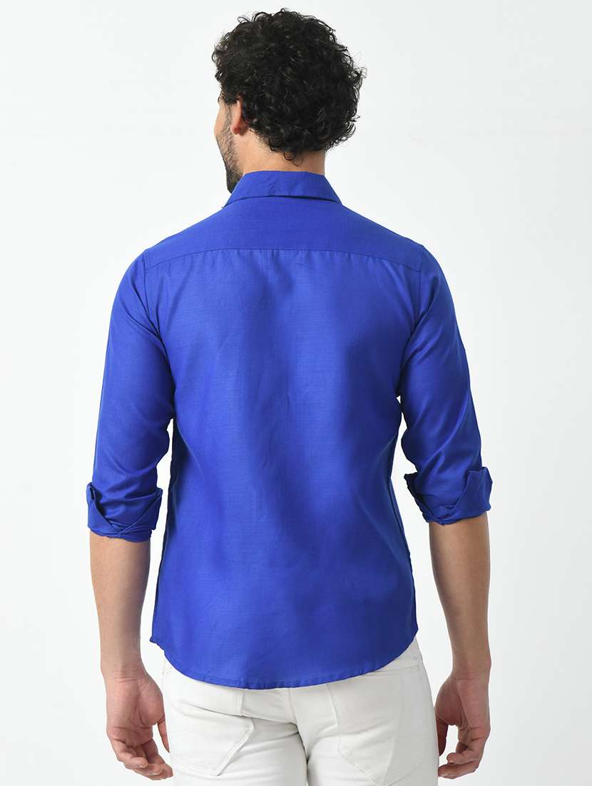 men solid casual shirt - 21340805 -  Standard Image - 2