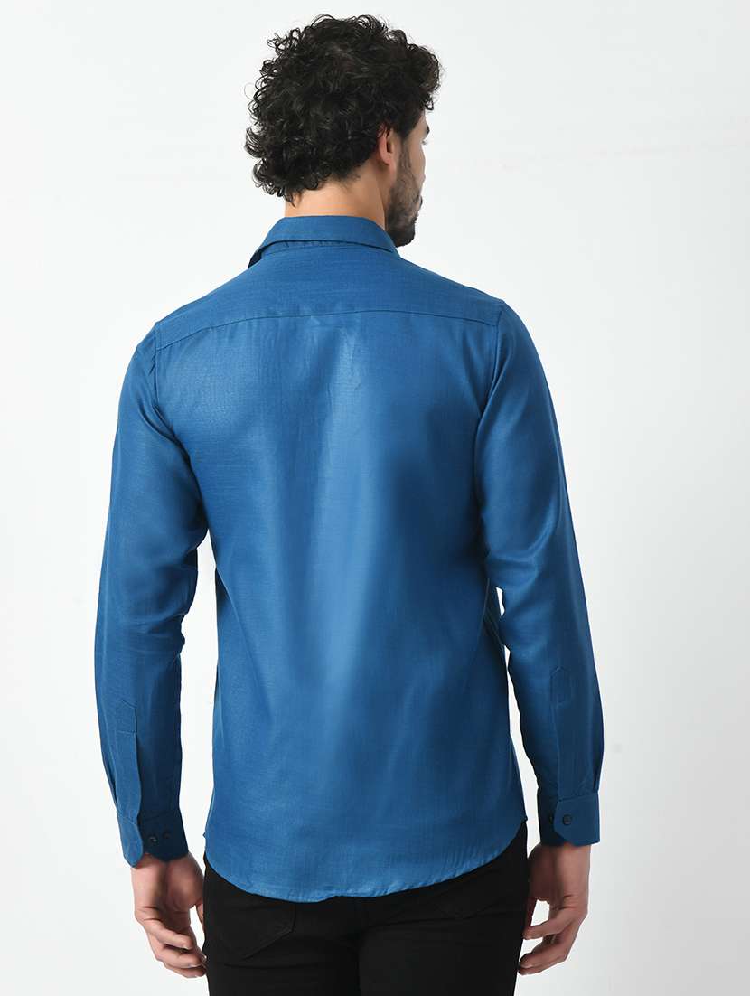 men solid casual shirt - 21340813 -  Standard Image - 2