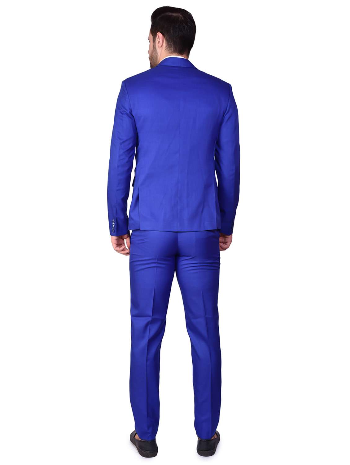 men solids single breasted casual blazer - 21340824 - Standard Image - 2