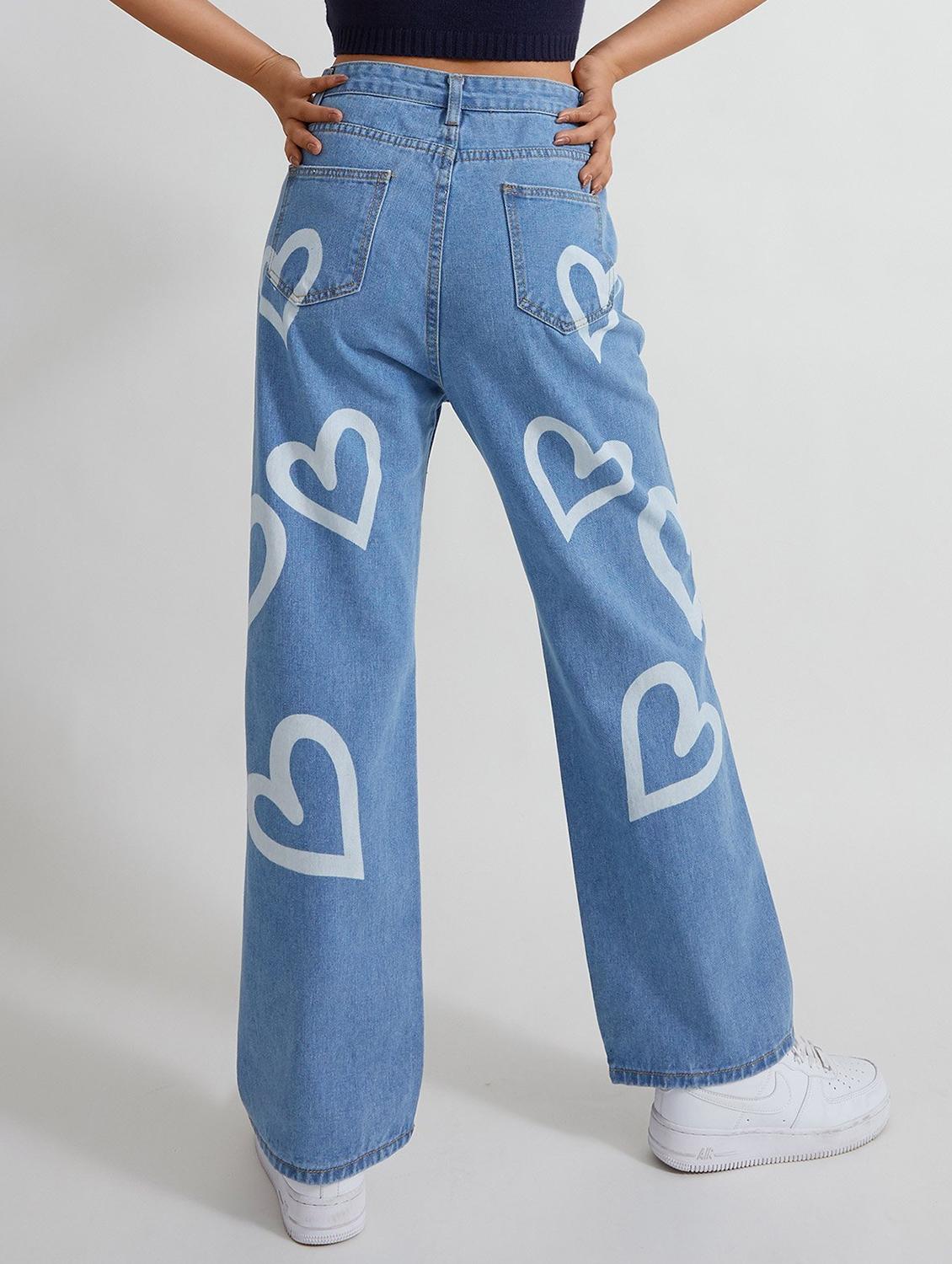 women light blue denim jeans - 21340895 - Standard Image - 2