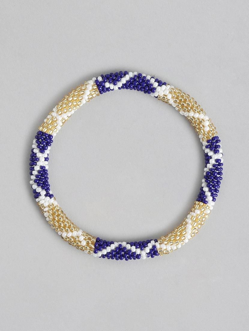 multi coloured metal bangle bracelet - 21341484 - Zoom Image - 0