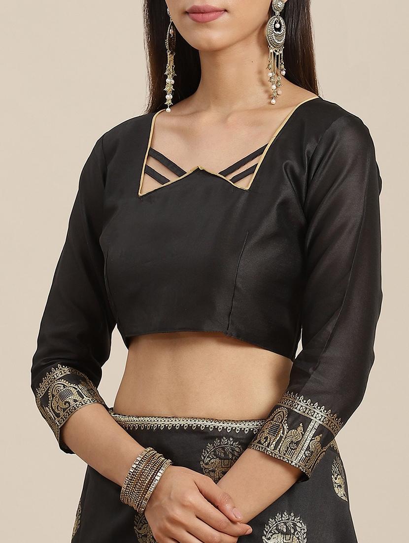 women self design banarasi saree with blouse - 21341595 - Standard Image - 2