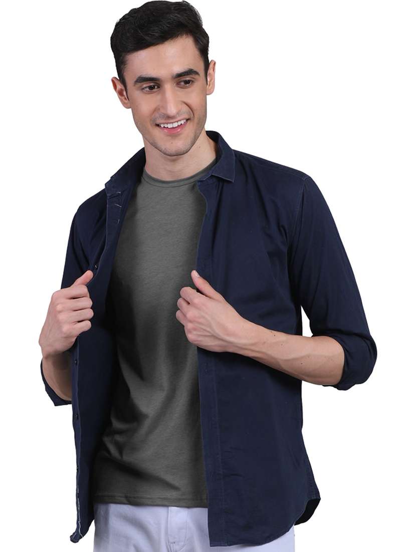 men's solid round neck t-shirt combo - 21343084 -  Standard Image - 2