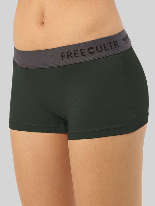 women solid boy shorts panty - 21343290 -  Standard Image - 0