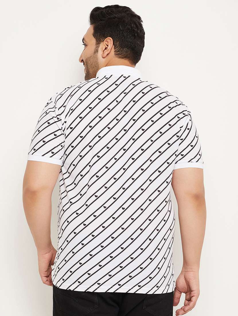 men polo neck printed t-shirt - 21343941 -  Standard Image - 2