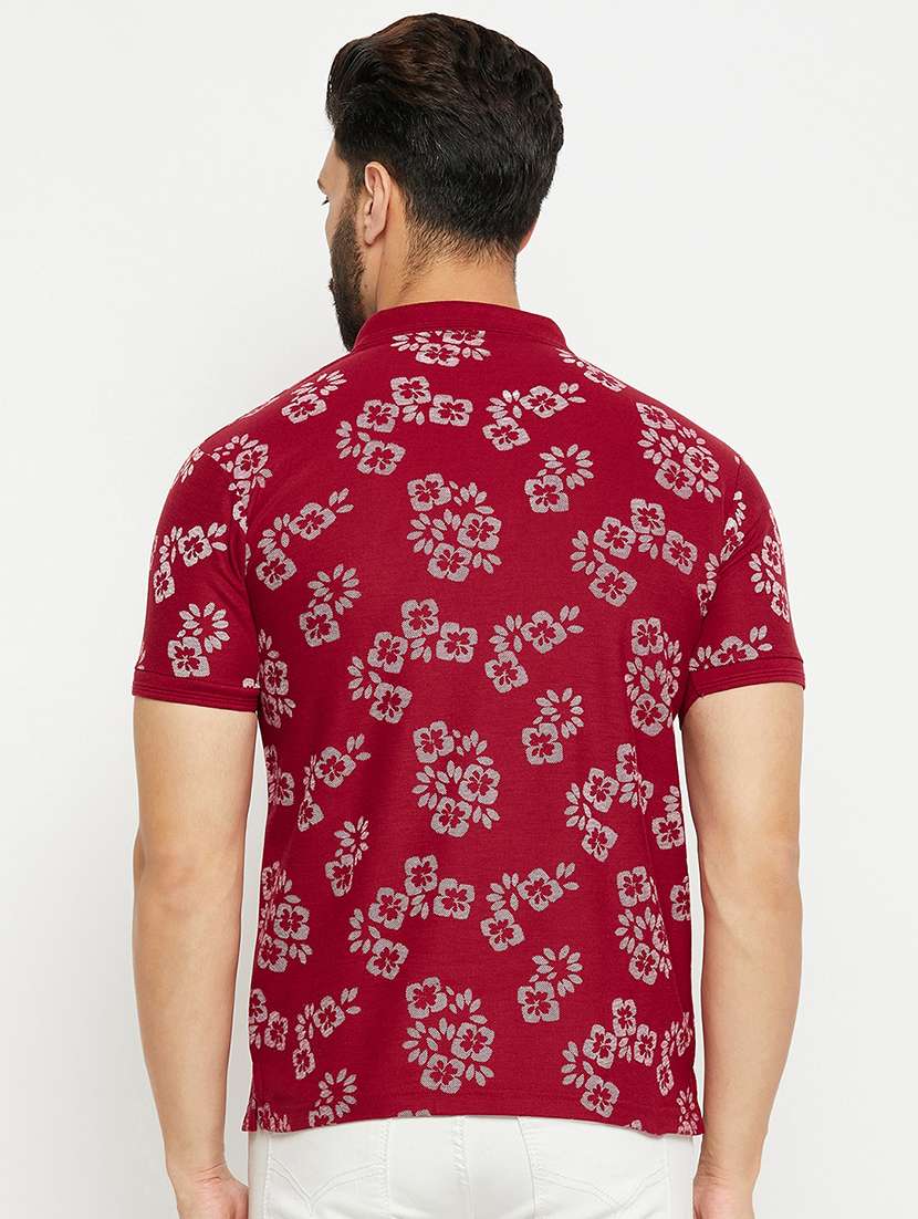 men all over print polo t-shirt - 21343976 -  Standard Image - 2