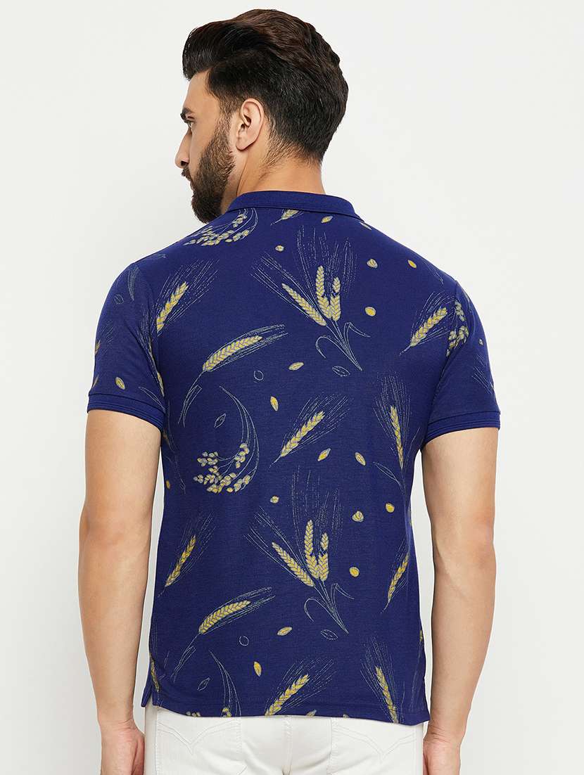 men all over print polo t-shirt - 21343982 -  Standard Image - 2