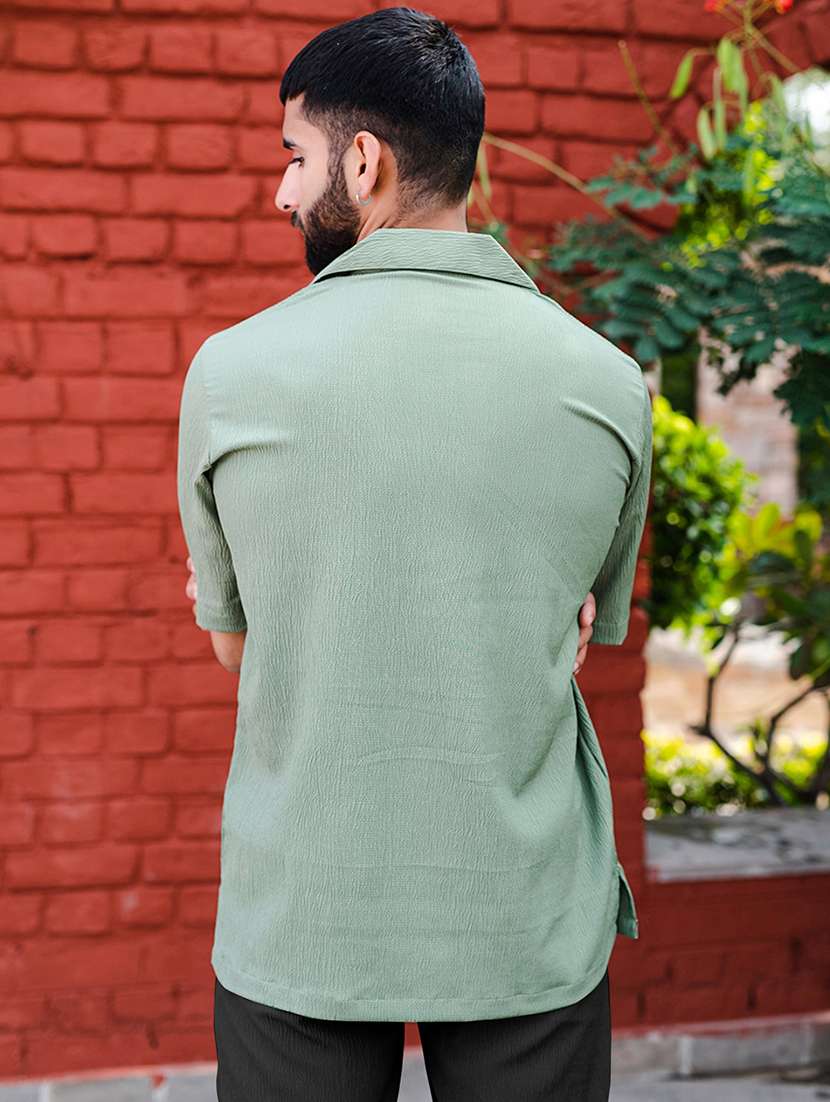 men short sleeved casual shirt - 21344227 - Standard Image - 2