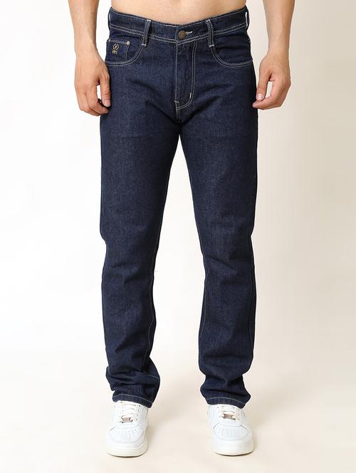 men mid rise plain jeans - 21344295 - Standard Image - 0