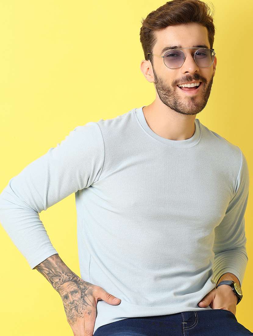 men round neck solid t-shirt - 21344381 -  Standard Image - 2