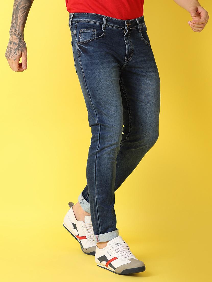 men mid rise plain jeans - 21344562 - Standard Image - 2