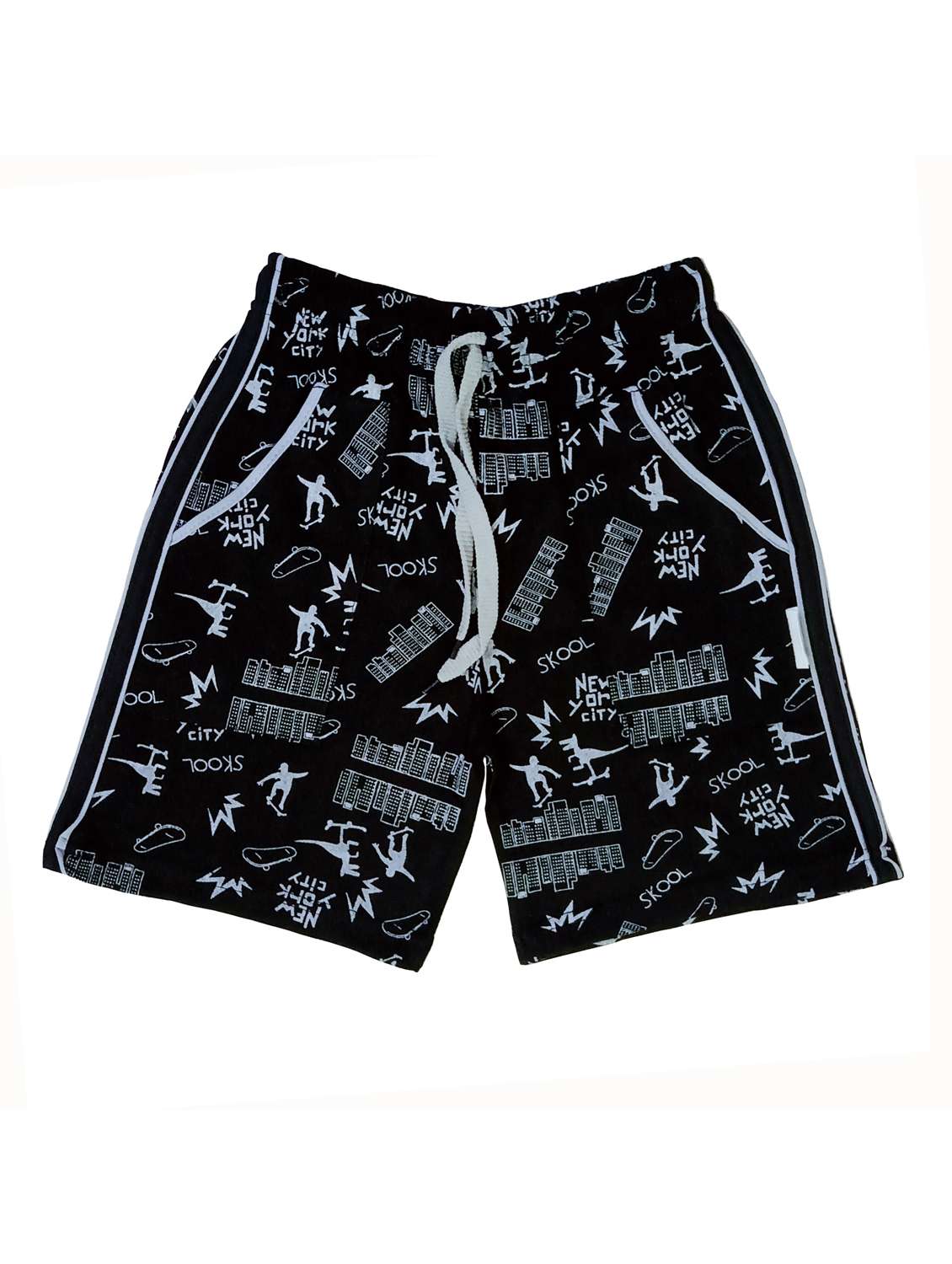 boys pack of 4 cotton shorts - 21345135 -  Standard Image - 2