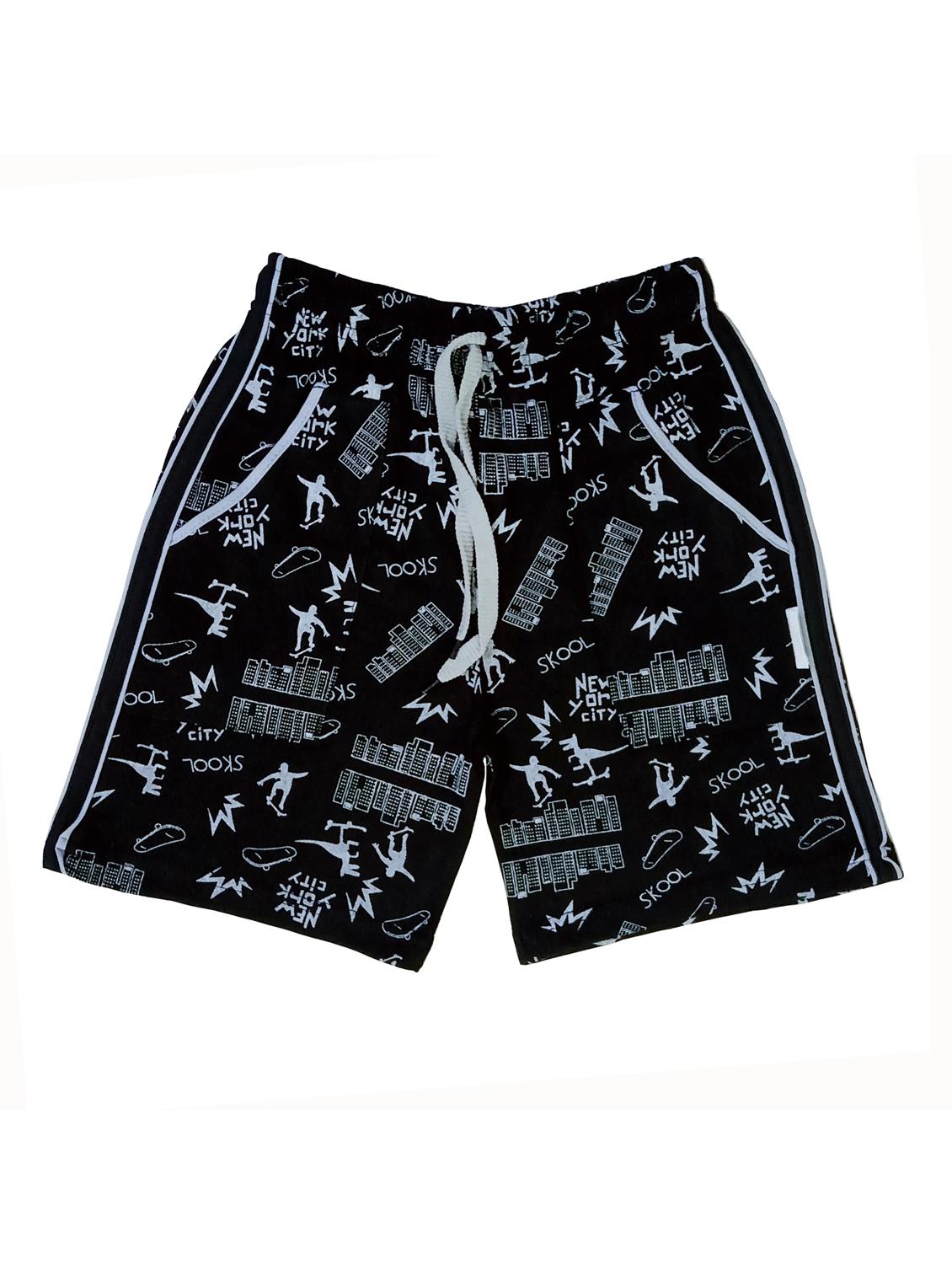 kids pack of 4 printed shorts - 21345136 - Standard Image - 2