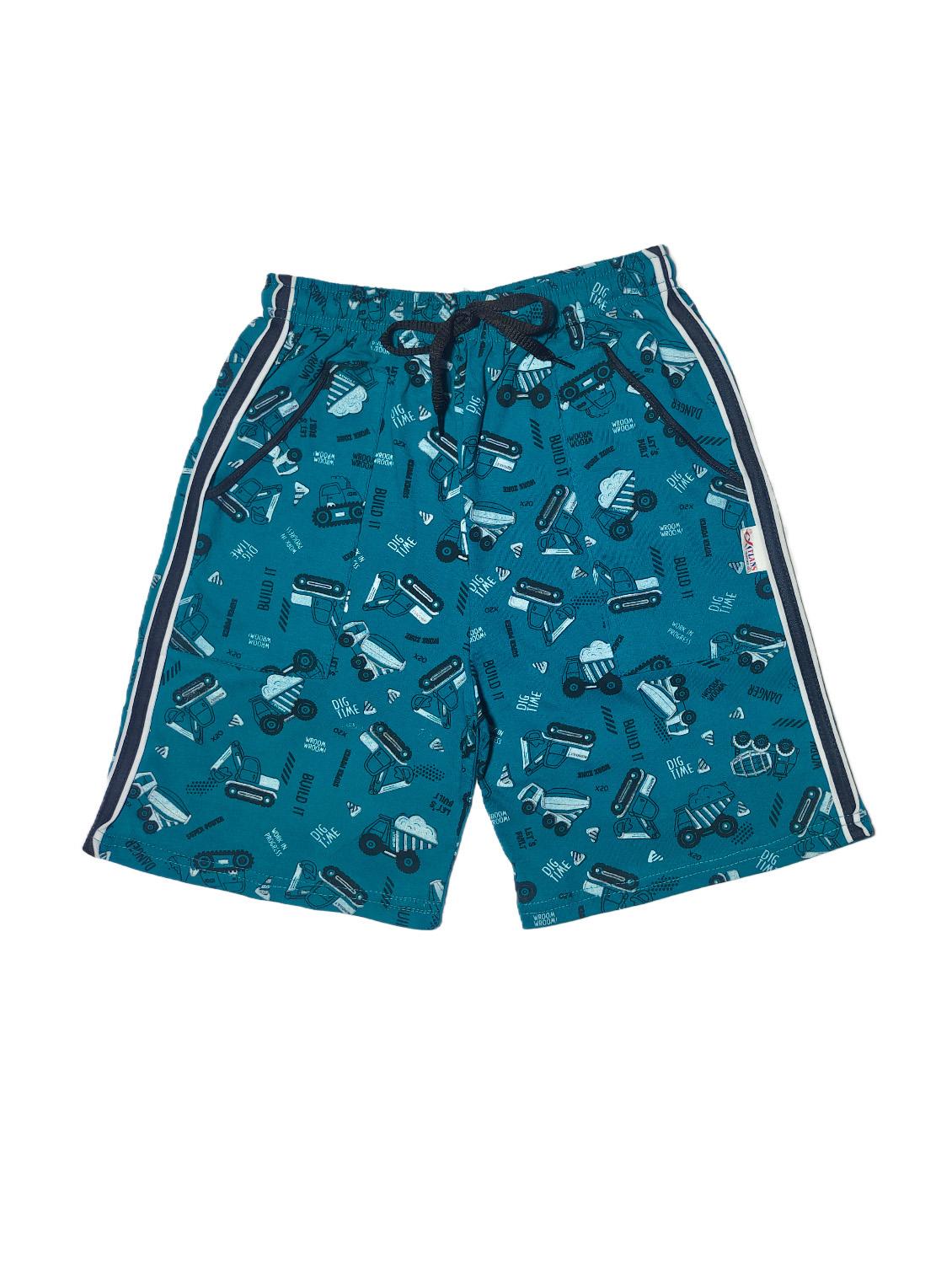 kids pack of 4 printed shorts - 21345139 - Standard Image - 2