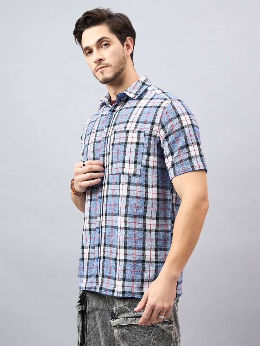 men short sleeves casual shirts