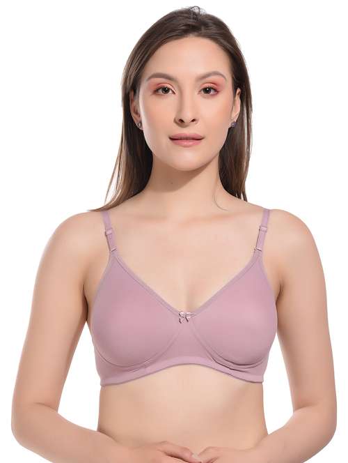 women solid lightly padded t-shirt bra