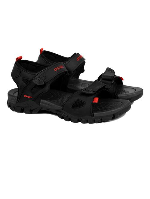 men black back strap floater - 21345814 - Standard Image - 0