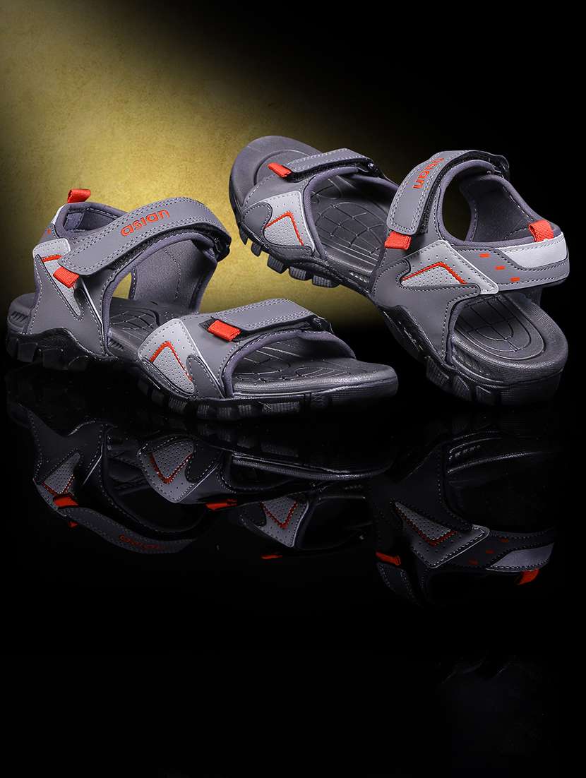 men grey back strap floater - 21345818 - Zoom Image - 0