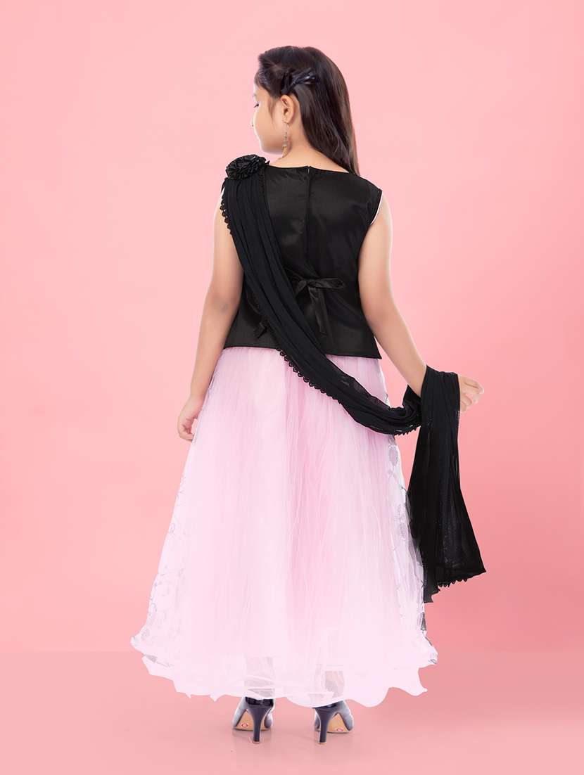 girls self-designed lehenga choli - 21348844 -  Standard Image - 2