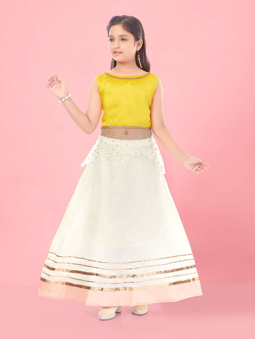 girls self-designed lehenga choli