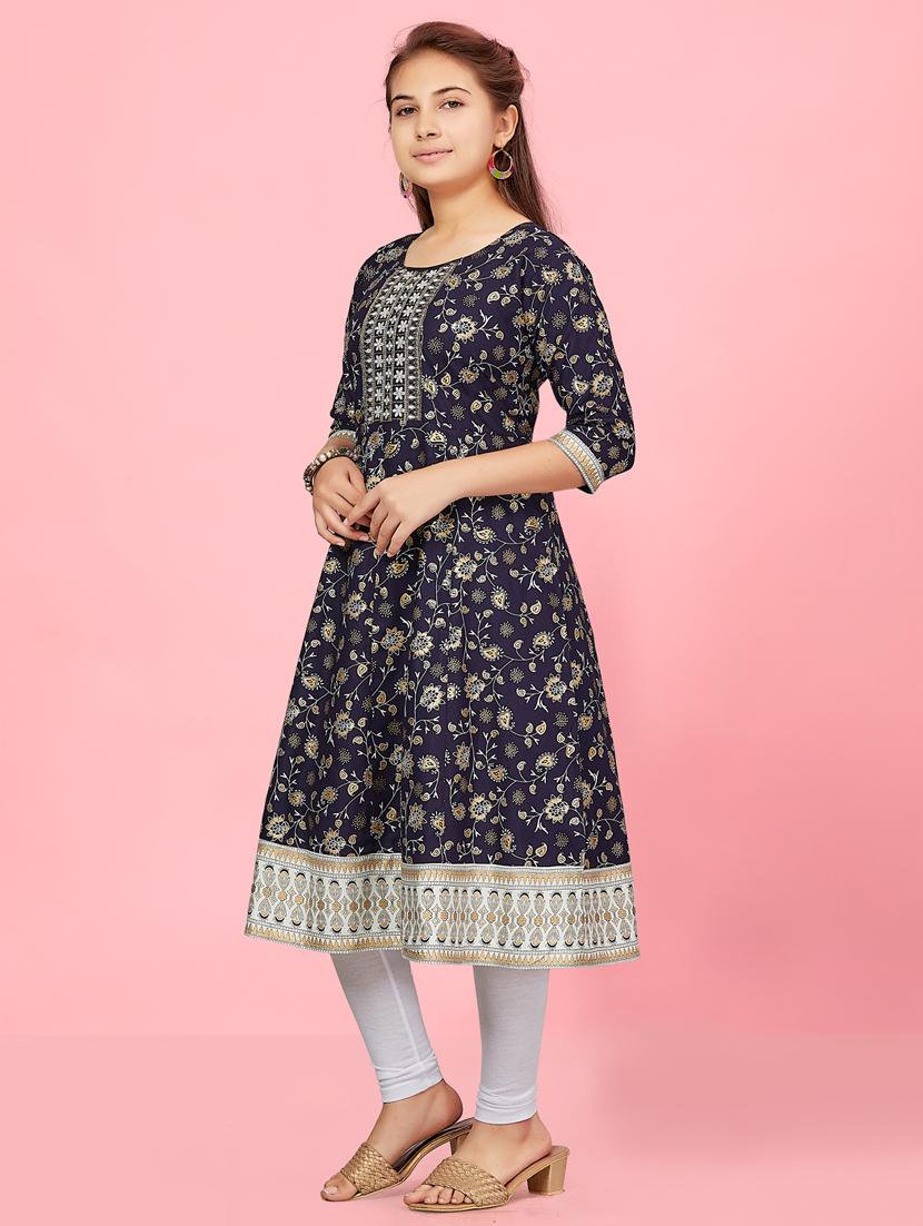 girls top and bottom ethnic wear sets - 21349077 - Standard Image - 2