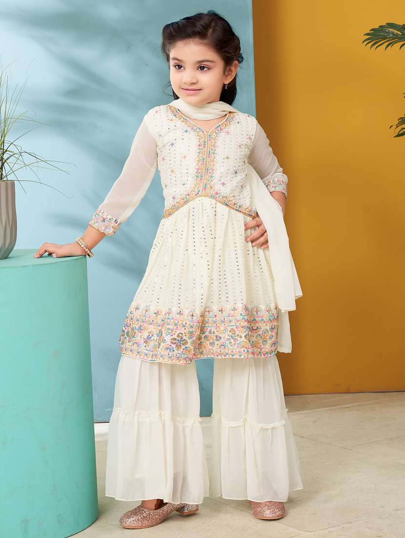 girls top and bottom ethnic wear sets