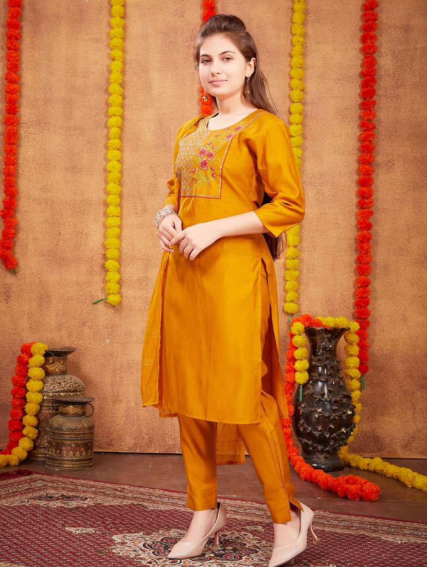 girls top and bottom ethnic wear sets - 21349129 -  Standard Image - 2