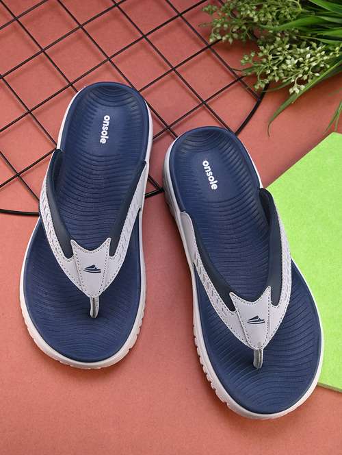 men solid flip flop - 21349415 - Standard Image - 0