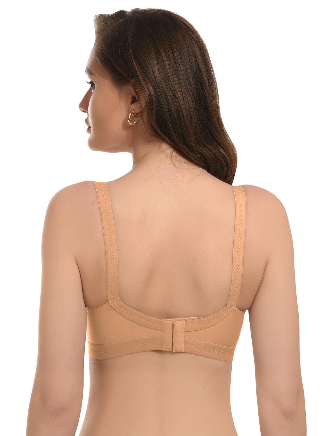 beige hosiery minimizer bra - 21349866 - Standard Image - 2