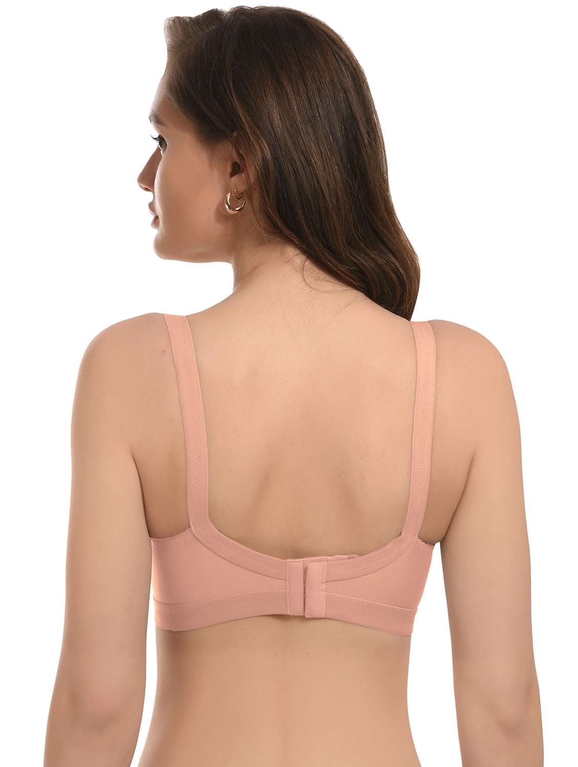 peach hosiery minimizer bra - 21349871 -  Standard Image - 2