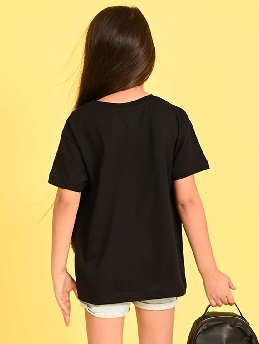 front print short sleeves round neck tee - 21349917 - Standard Image - 2