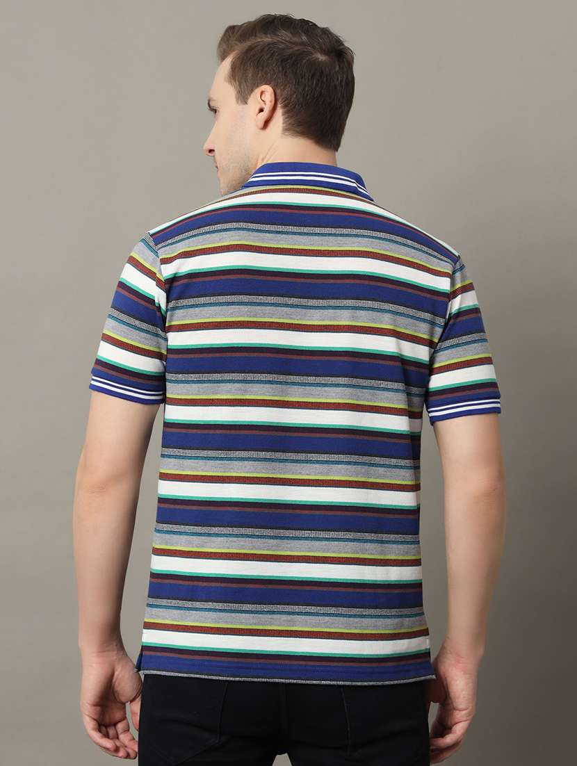men striped polo t-shirt - 21350392 -  Standard Image - 2