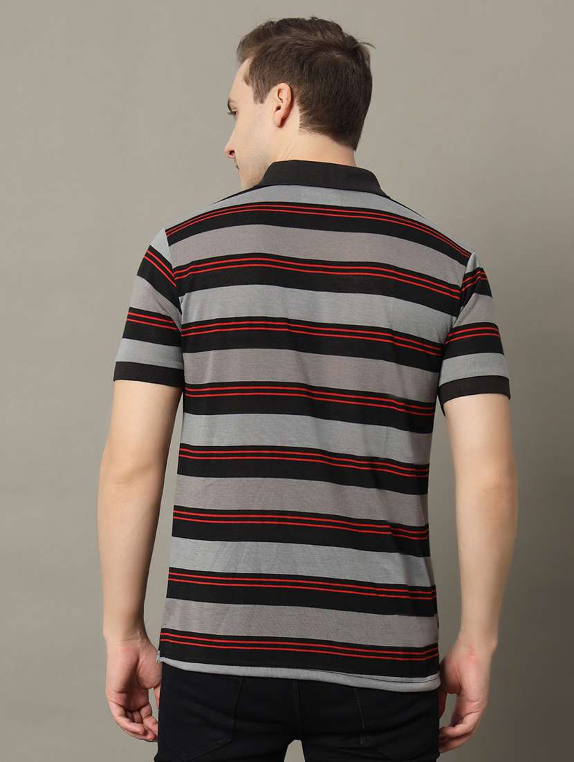 men striped polo t-shirt - 21350393 -  Standard Image - 2