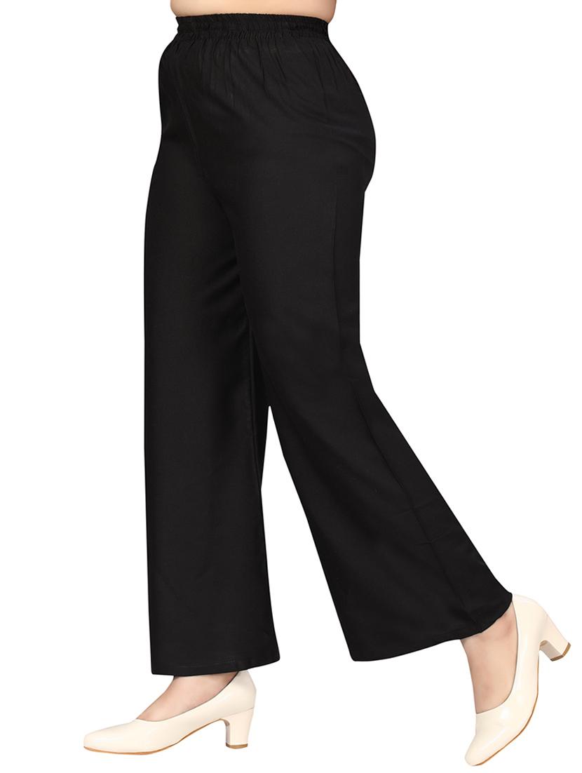 girls mid-rise solid palazzo - 21350672 - Standard Image - 2