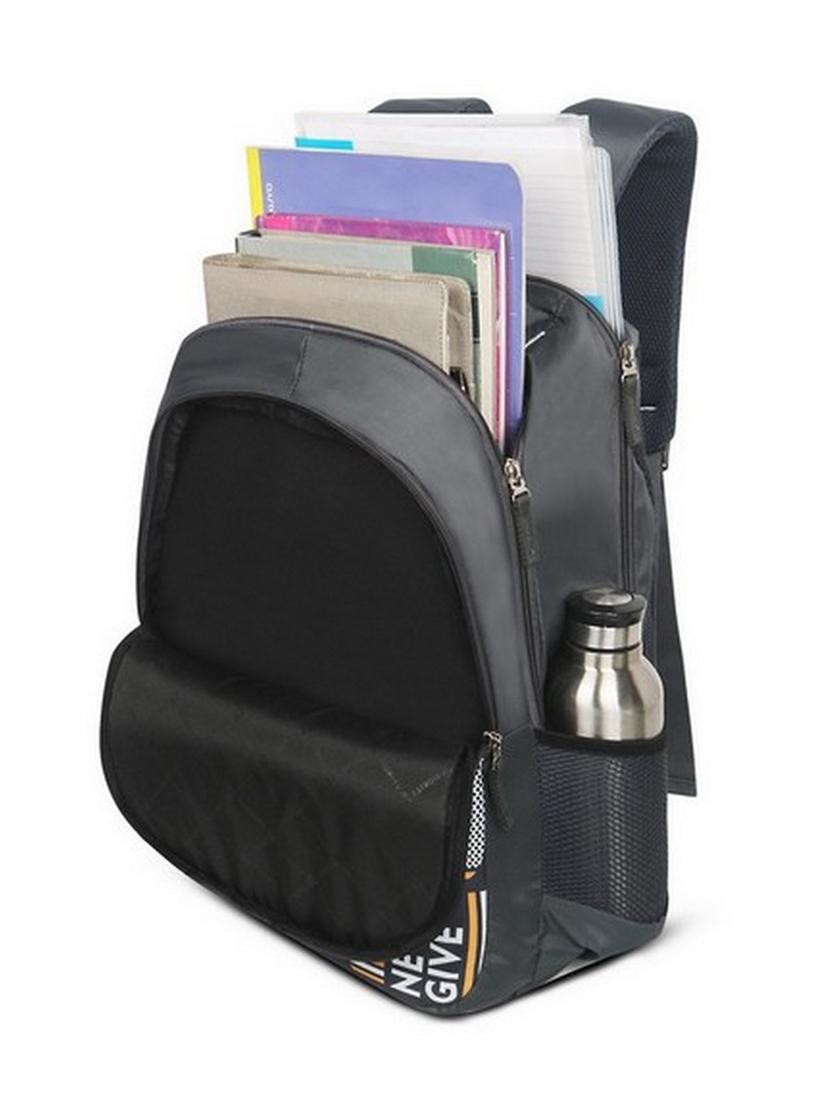 men printed backpack with adjustable strap - 21353565 - Standard Image - 2