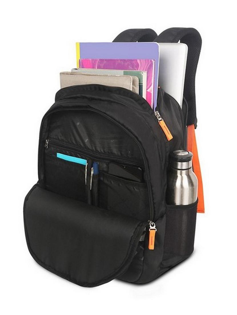 men printed backpack with adjustable strap - 21353575 - Standard Image - 2