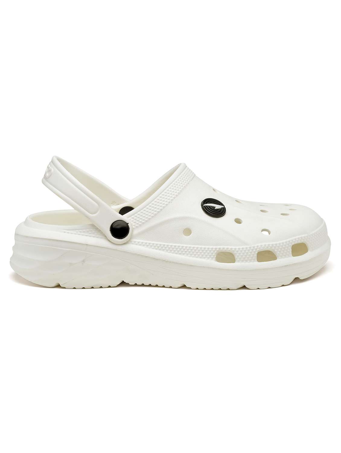 white solid crocs clogs - 21353748 -  Standard Image - 2