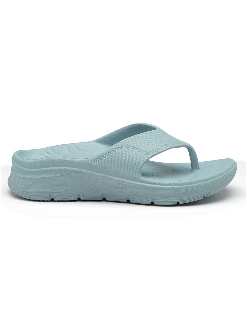 light blue slip on flip flop - 21353759 - Standard Image - 2