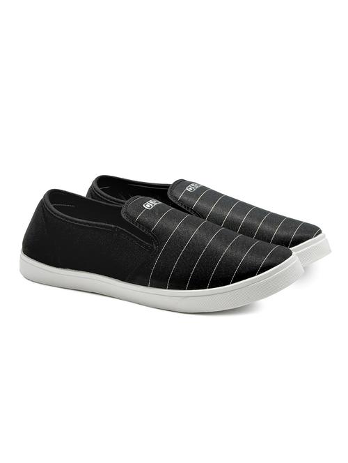 black slip on shoes - 21353766 - Standard Image - 0